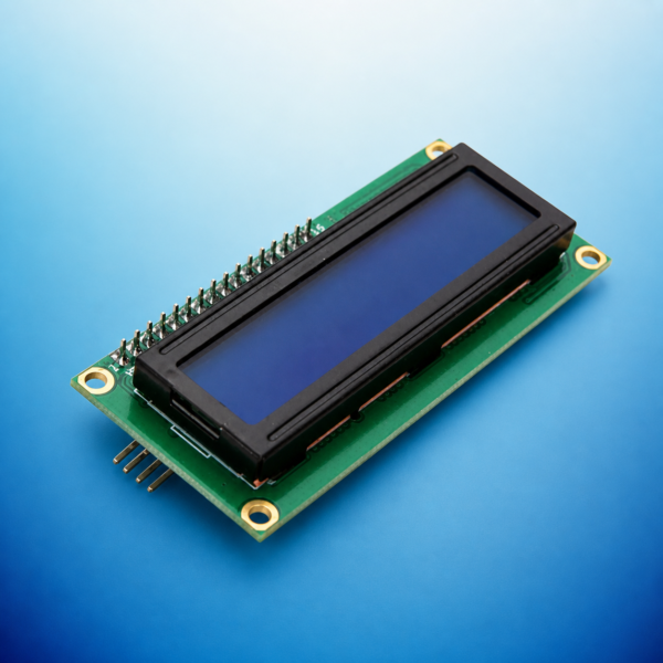 1C1 1602 16x2 Character LCD Display Module HD44780 Controller Blue Backlight