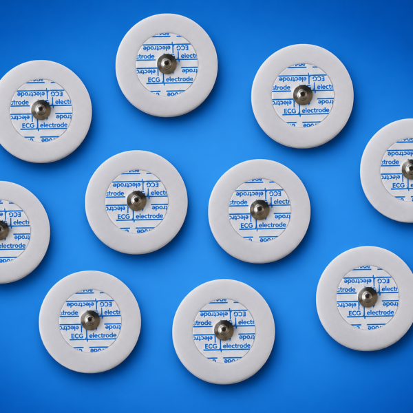 8D6 (10pcs) Electrode Pads for ECG EKG Heart Monitor